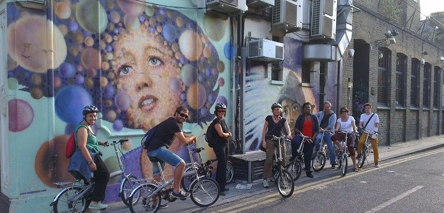 London: Street Art Bike Tour - Starting at Alternative London