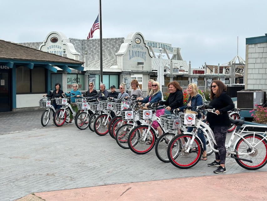 Los Angeles: Beach E-Bike Ride Redondo Beach to Santa Monica - Manhattan Beach mixes views with a small aquarium