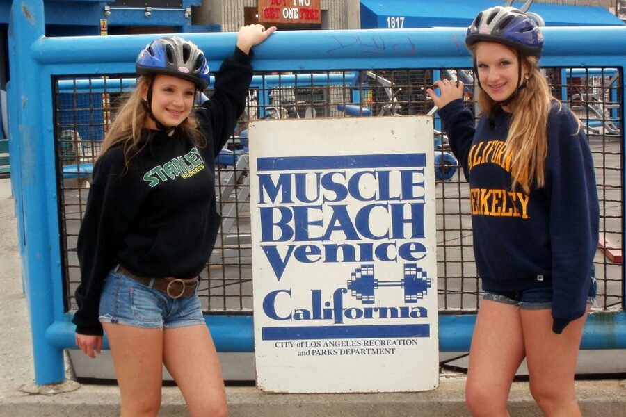 Los Angeles: Santa Monica and Venice eBike Tour - Venice Beach Skatepark and the boardwalk energy