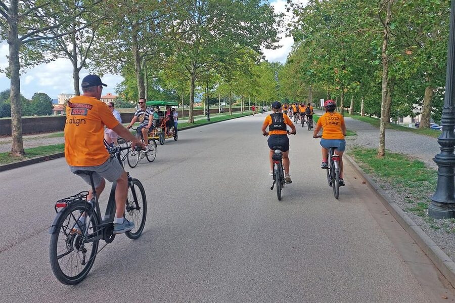 Lucca: E-Bike Rental - What the electric assist changes