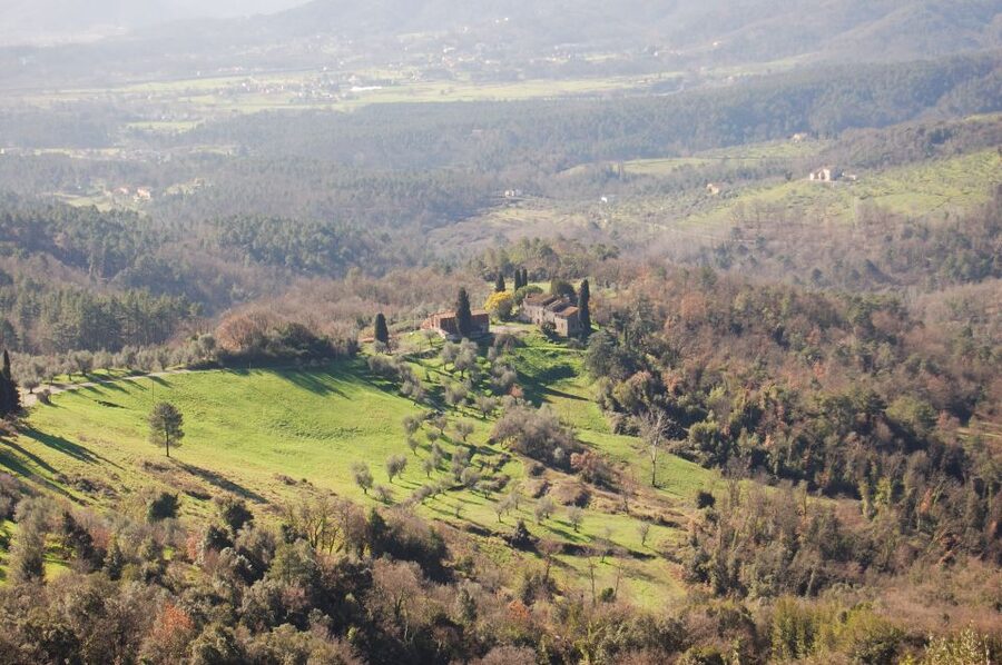 Lucca: Self-Guided Bike Tour to the Wine Roads - Four villas before the wine roads