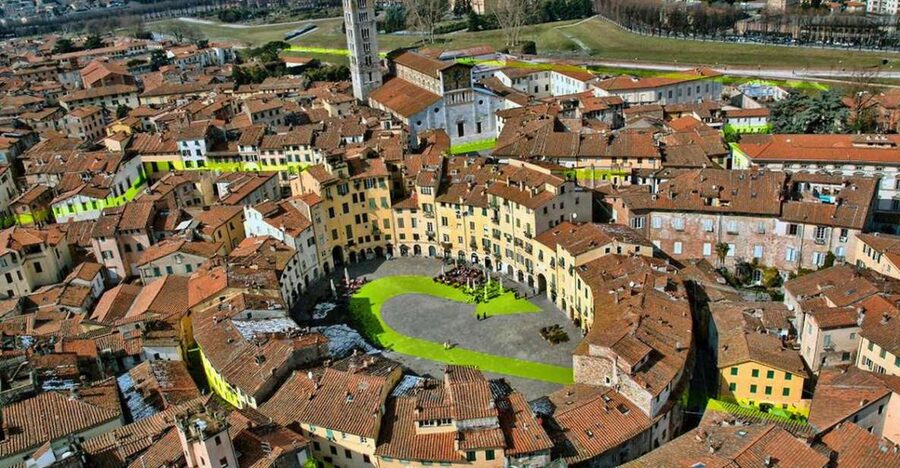 Lucca: Self-Guided Tour by Bike - Riding Lucca’s city walls