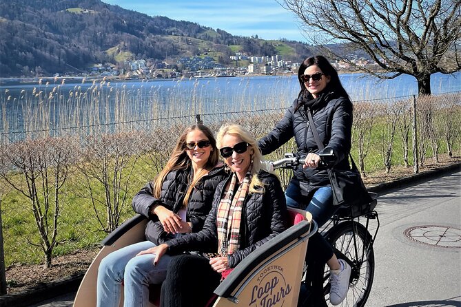 Lucerne's Hidden Secrets by Electric Cargo Bike - Learning the bike before leaving town