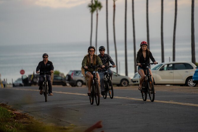 Luxury Guided Electric Bike Tour to Downtown Encinitas - Harbaugh Seaside Trails starts the ride with a high view