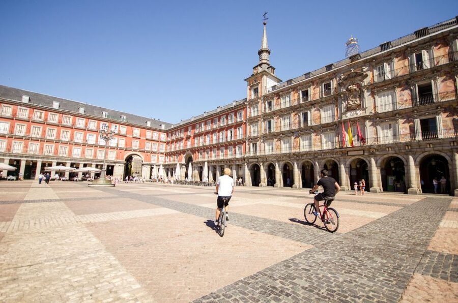 Madrid City Guided Bike/E-Bike Tour for Small Groups - Salamanca, Chueca, and San Antón Market