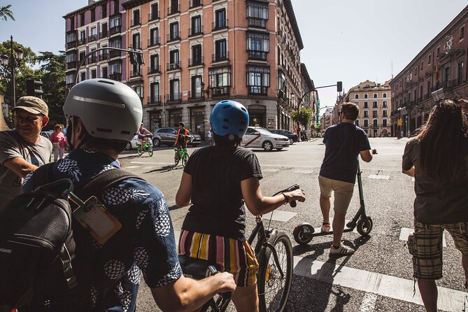 Madrid Sightseeing Electric Bike tour (Small group. Semi private) - Templo de Debod and the final views