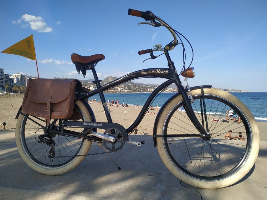 Malaga: Bike Rental for City Discovery Route & Beaches - Parks and the Botanical Garden