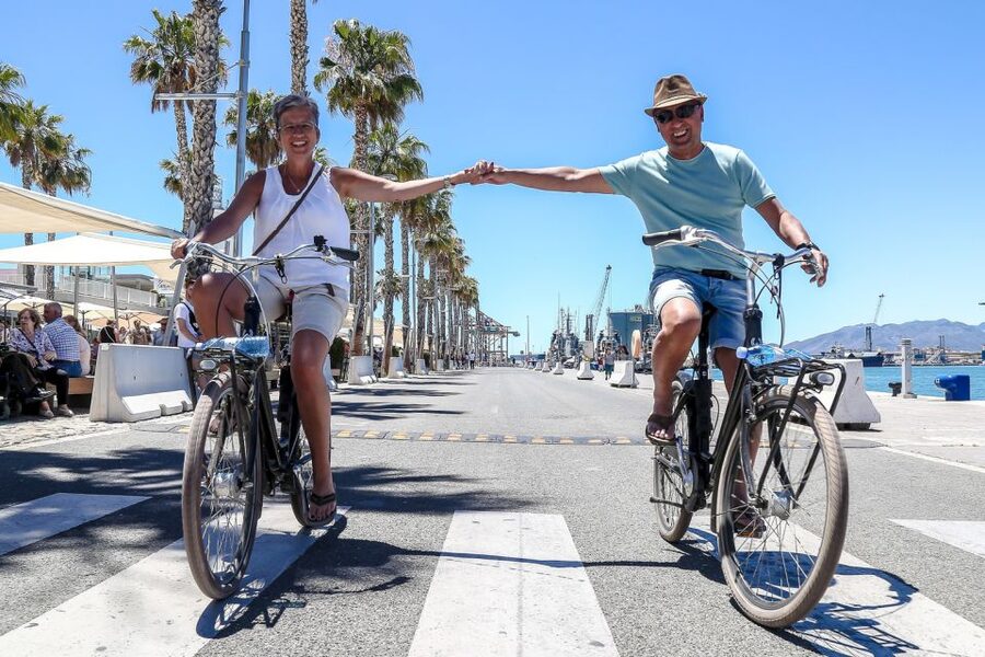 Malaga Bike Tour - Old Town, Marina & Beach - Atarazanas Market and local food clues