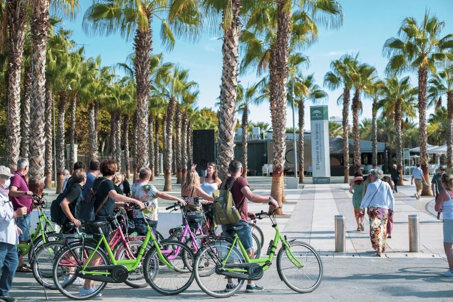 Malaga Bike Tour - Old Town, Marina & Beach - Graffiti, neighborhoods, and the less polished city
