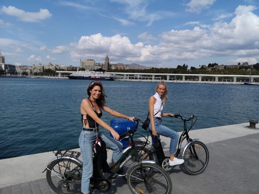 Malaga: Guided E-Bike Tour - Passing the Alcazaba and its old walls