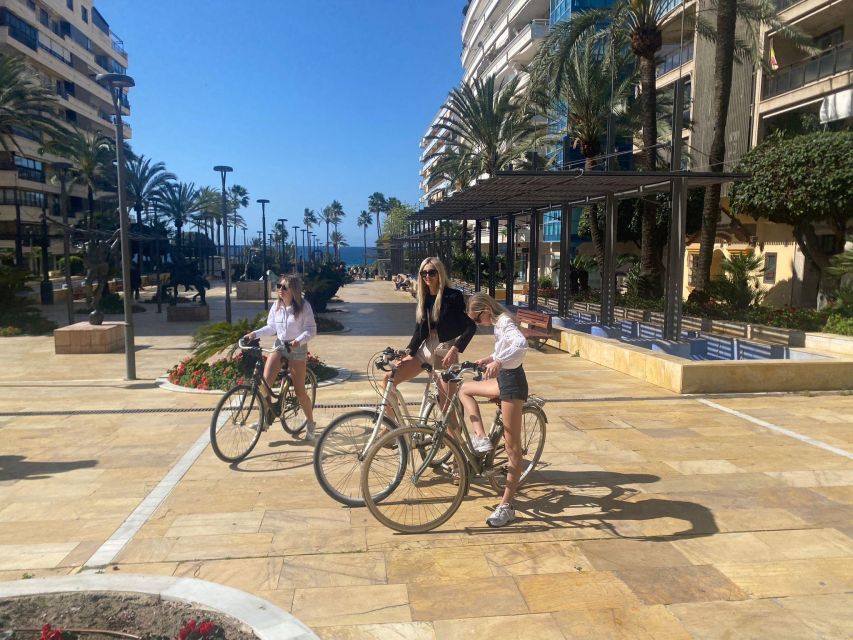 Marbella: 3-Hour Guided Bicycle Tour - The Golden Mile and the exclusive promenade