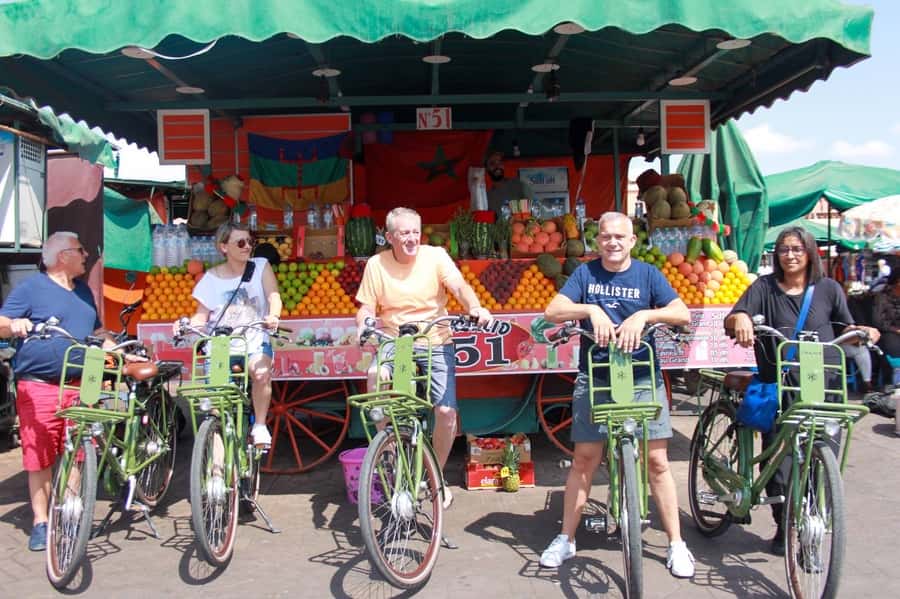 Marrakech : Electric Bicycle City Tour - Starting at Sofitel and finding the meeting point