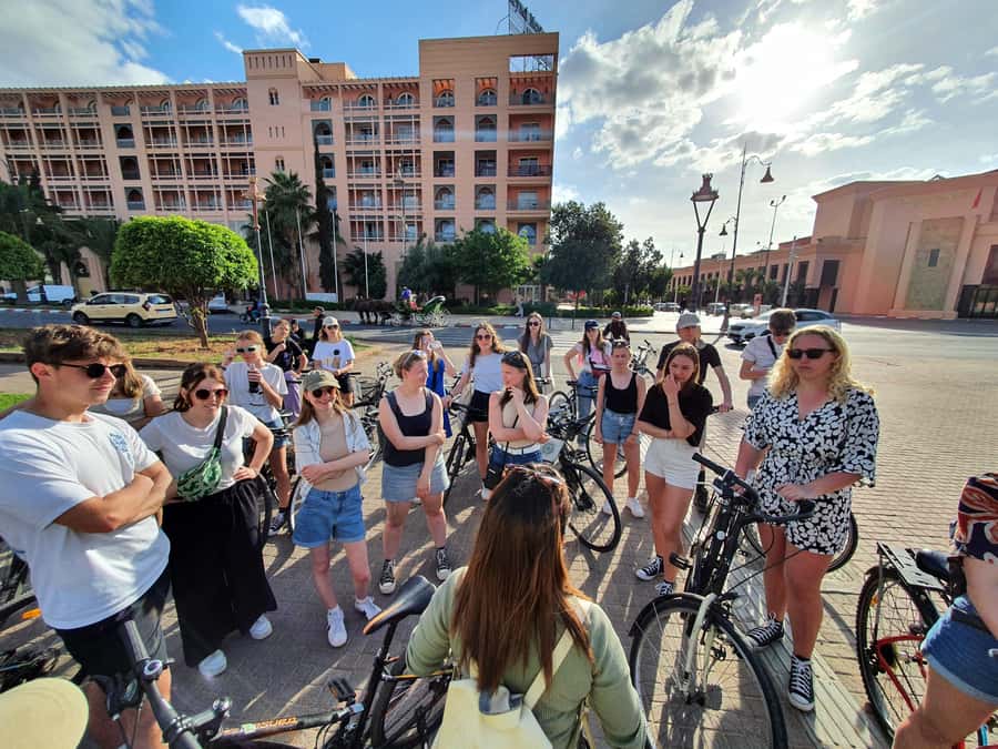 Marrakech:Guided City Cycling Tour - Culture, Colors & Charm - Starting near the Royal Palace