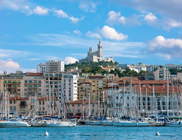 Marseille Grand E-Bike Tour : "le tour du Fada" - Notre-Dame de la Garde, Marseille’s great lookout