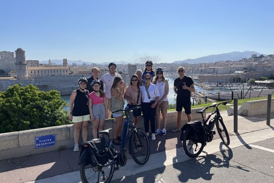 Marseille: Sightseeing E-Bike Tour - The Old Port and Ombrière