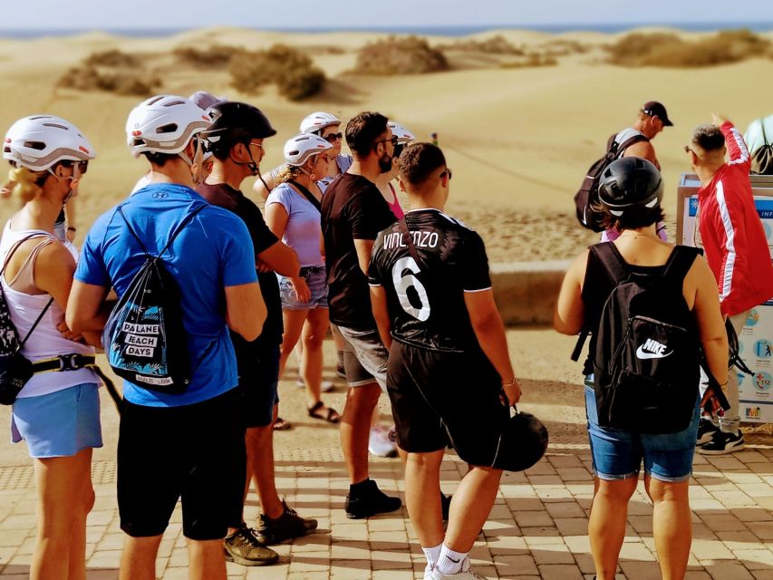Maspalomas: Southern Coast E-Bike Tour Option Tapas Tasting - Faro de Maspalomas and La Charca