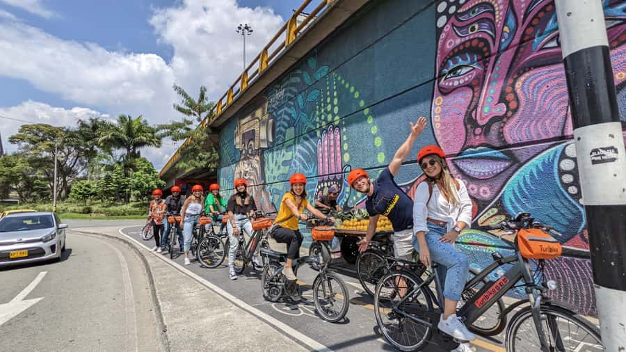 Medellín: History & Local Life Essentials Tour on an E-Bike - Starting in Ciudad del Río, where modern Medellín takes shape