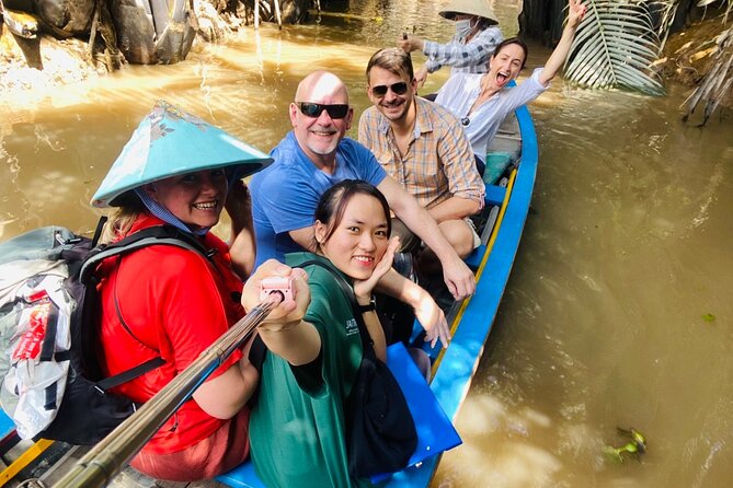 Mekong Delta Nature Cano-Kayak-Cycling & Fishing Private Day Trip - Family Tiny Garden and the rural setting