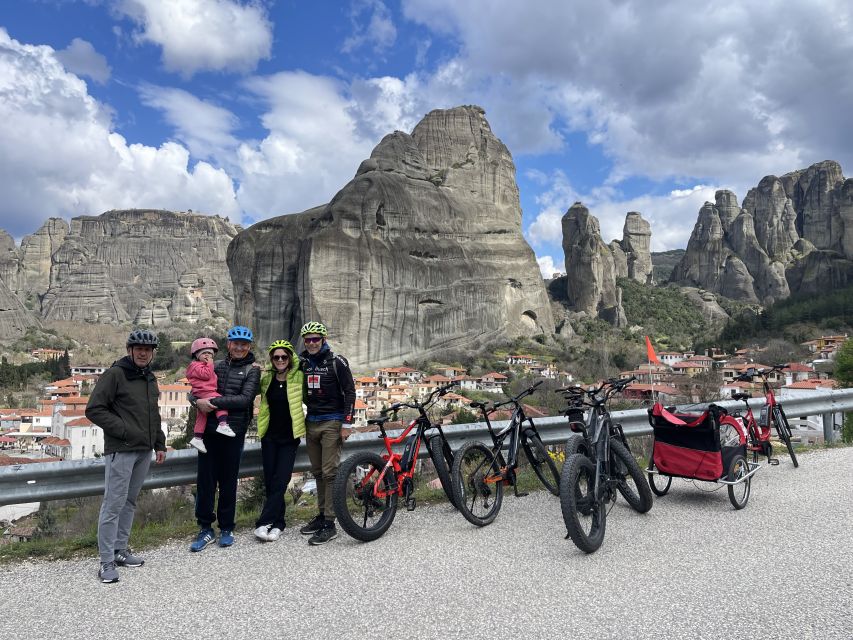 Meteora: E-Bike Epic Sunset Tour With Local Guide & Drink - The Bandovas caves and the old hermit tradition