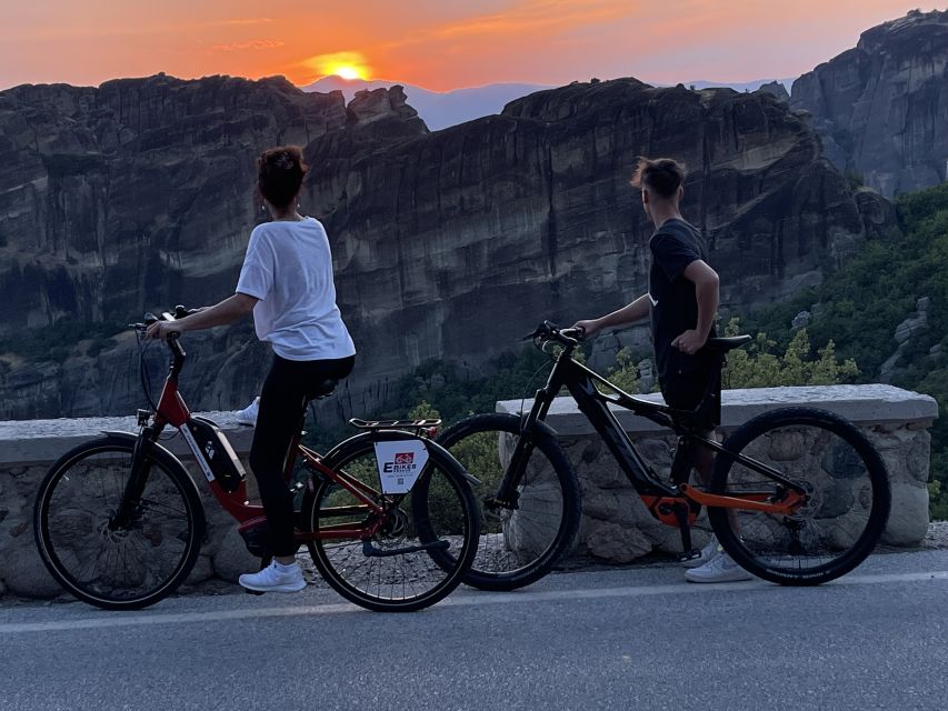 Meteora: E-Bike Epic Sunset Tour With Local Guide & Drink - Starting in Kalabaka at Trikalon 21
