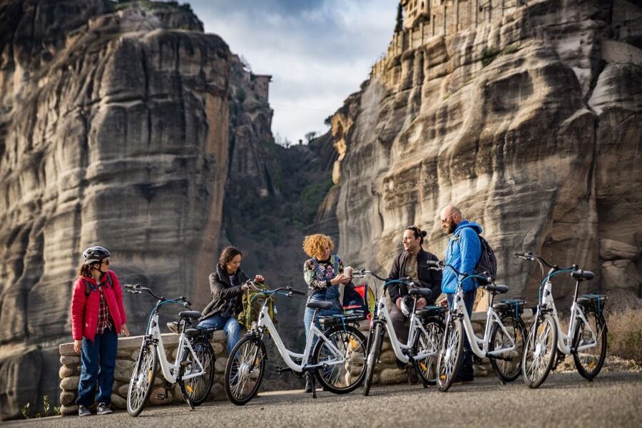 Meteora Electric Bike Tour - Entering the UNESCO-protected Meteora area