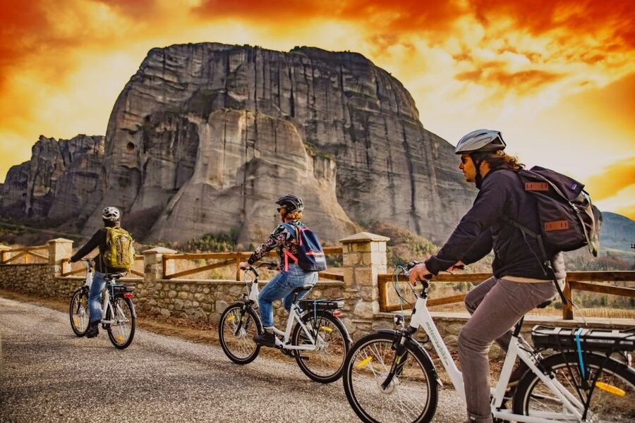 Meteora Sunset Tour on E-bikes - Why the E-bike Makes the Route Work