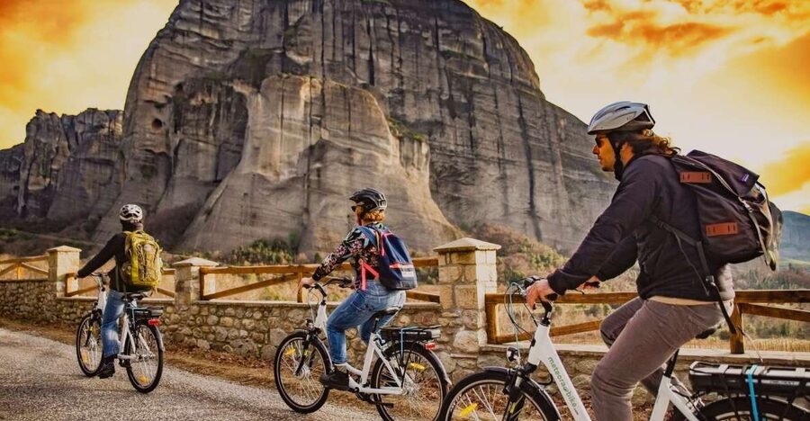 Meteora Sunset Tour on E-bikes - Riding Into Meteora’s Cliffs and Monasteries