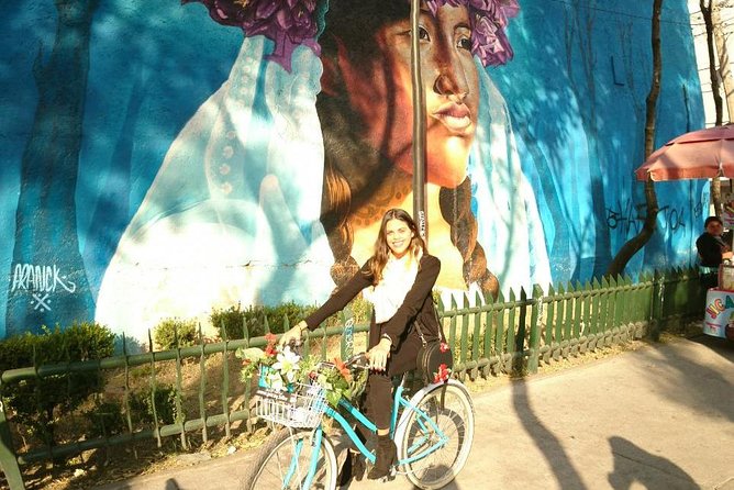 Mexico City; ART NACO : Murals & Street Art Bike Tour - Pushkin Garden and Roma Norte