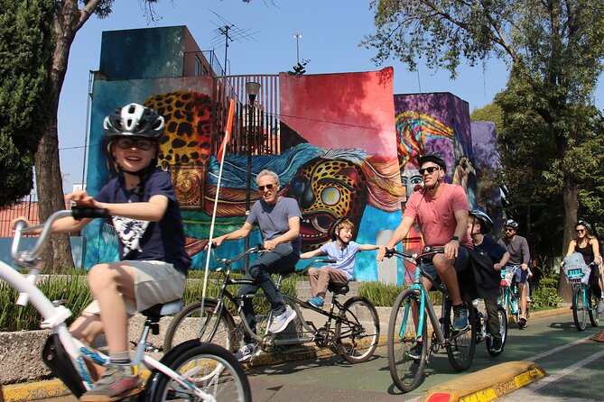 Mexico City; ART NACO : Murals & Street Art Bike Tour - Juárez, Cuauhtémoc, and the large mural stops