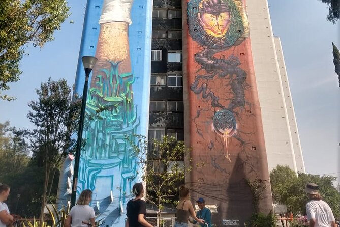 Mexico City; ART NACO : Murals & Street Art Bike Tour - The street food is more than a small bonus