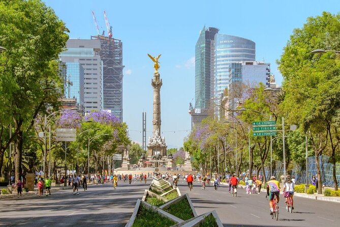 Mexico City Highlights E-Bike Tour With Foodie Stops - Chapultepec Forest: a calm start with ancient roots