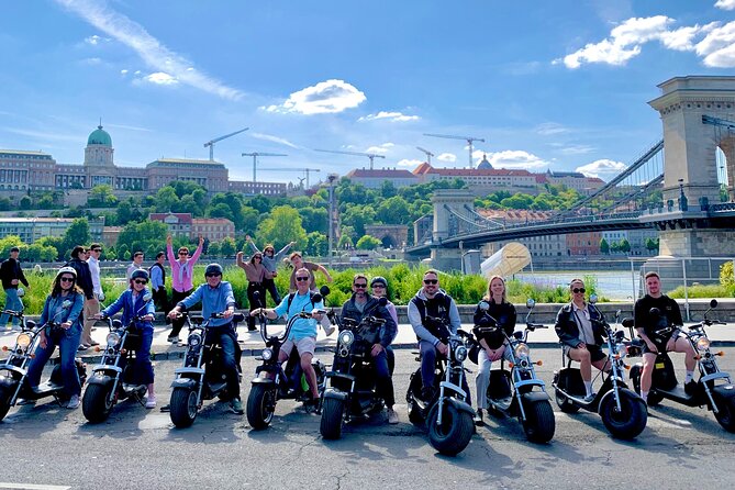 Monster Bike Sightseeing Tour – City Budapest on Electric Rollers - Liberty Square and St. Stephen’s Basilica
