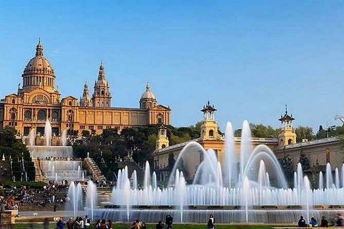 Montjuïc: Magic & Art Bike Tour Barcelona - The Magic Fountain and the National Art Museum