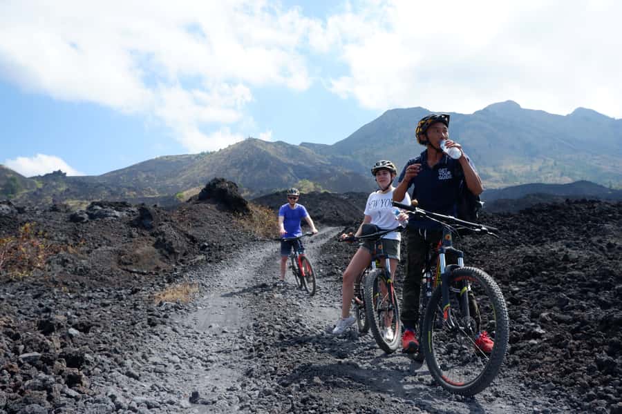 Mount Batur: Black Lava Cycling Tour w/ Natural Hot Spring - How much fitness do you need?