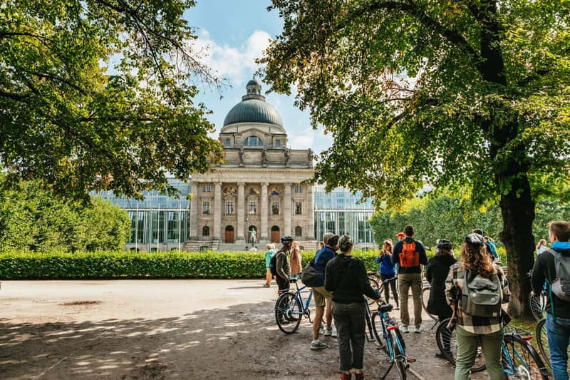 Munich: Guided City Tour by Bike with Beer Garden Stop - Angel of Peace, Isartor, and the ride back
