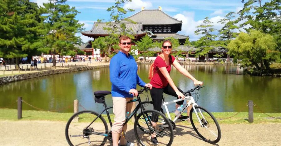 Nara: City Highlights Shared Group or Private Bike Tour - Ukimido and the opening ride