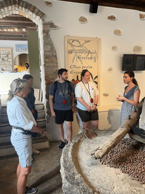 Naxos: Private E-Bike Tour with Farm Lunch - Manos, Georgia, Harry, and the guiding style