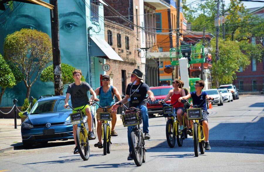 New Orleans: Buzz the Crescent Guided Bike Tour - Faubourg Marigny and the sounds of Frenchmen Street