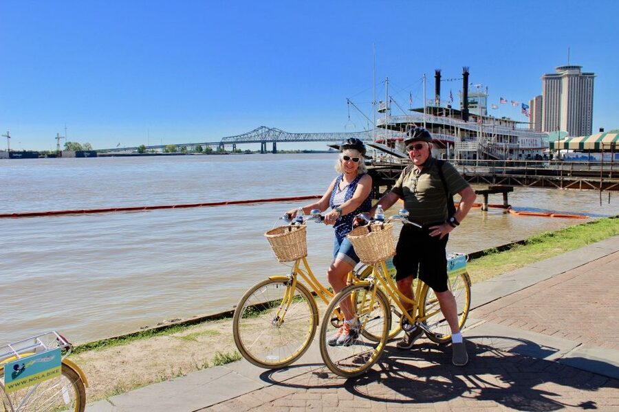 New Orleans: Heart of the City Bike Tour - Bywater and the Mississippi River