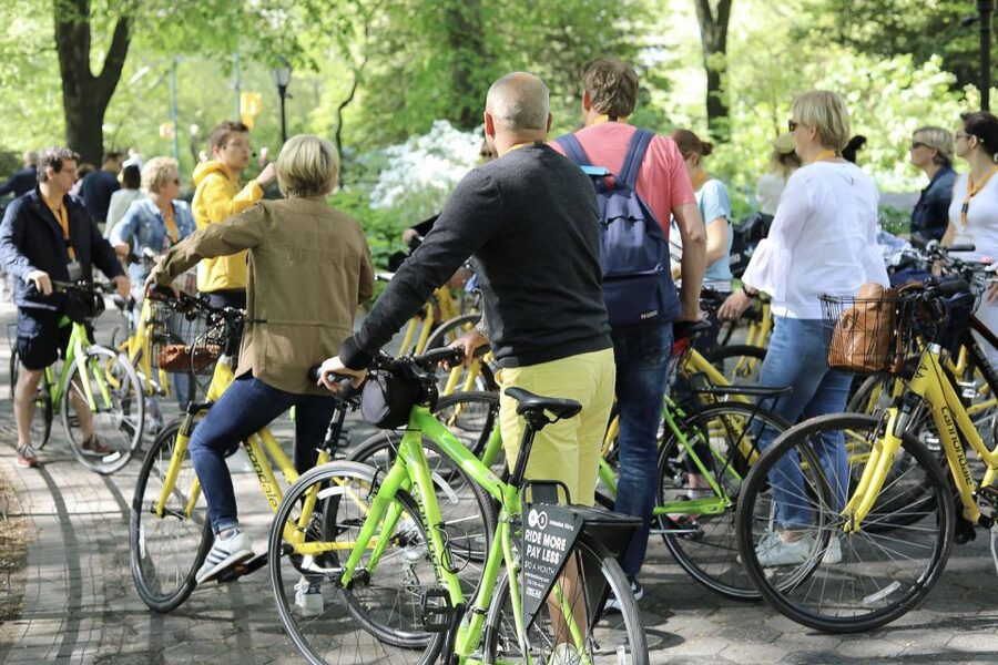 New York City: City Highlights Guided Bike or eBike Tour - Hudson River Park and the famous river landing