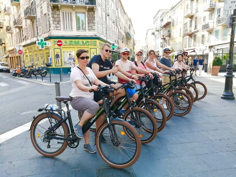 Nice 3Hrs by EBike: Essentials Oldest Districts & Panoramas - Place Garibaldi and the first feel of Nice