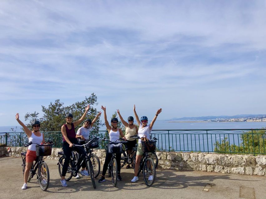 Nice: E-Bike City Highlights Tour - Le Negresco and Nice’s blue chairs