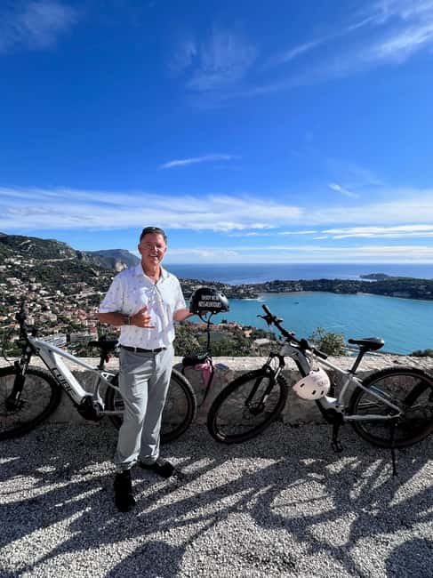 Nice: Villefranche Guided Electric Bike Tour - Mont Boron and the return toward Nice