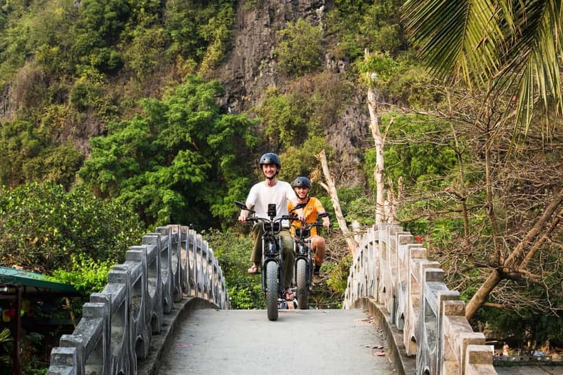 Ninh Binh E-Bike Tour - Tam Coc Secret Landscapes - Temples, fossils, and stories from the Tran Dynasty
