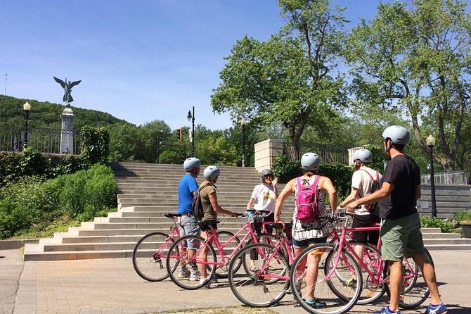 Non Touristy Pink Bike Tour by Spade & Palacio - Murals, Leonard Cohen, and the Plateau