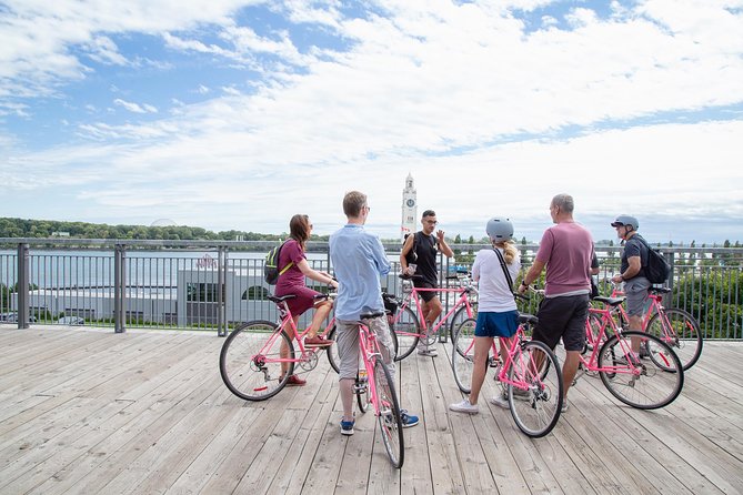 Non Touristy Pink Bike Tour by Spade & Palacio - Starting at Jeanne-Mance Park and Mount Royal