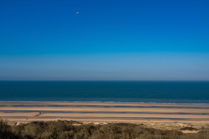 Normandy Guided E-bike tour to Omaha Beach / private tour - Omaha Beach, where the tone changes