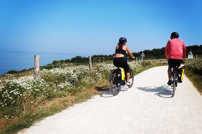 Normandy Guided E-bike tour to Omaha Beach / private tour - The American Cemetery at Colleville-sur-Mer