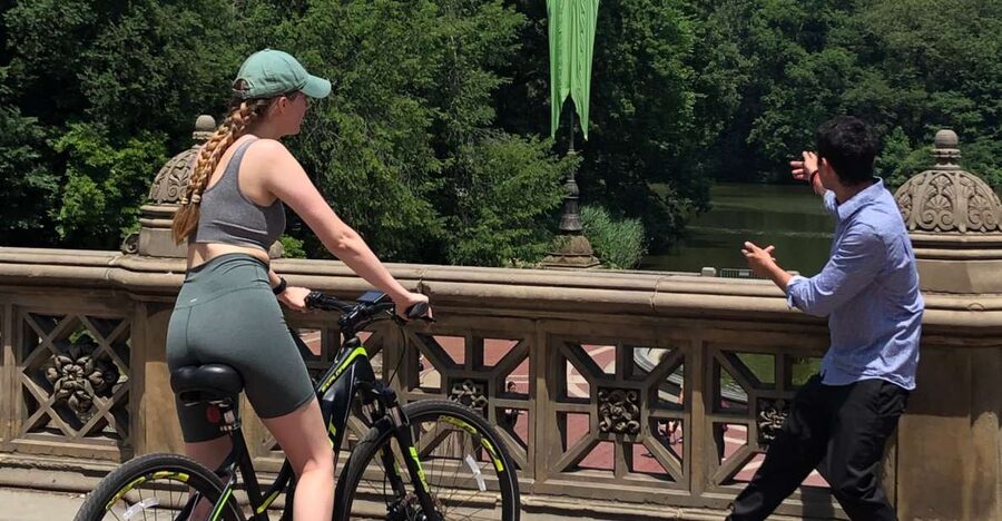 NYC: Central Park Guided Electric Bike Tour - The Central Park Mall and Bethesda Fountain