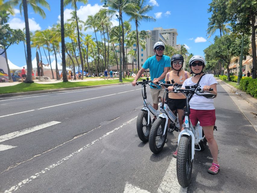 Oahu: Diamond Head E-bike Scenic Ride - Kahala lookout and the Diamond Head loop
